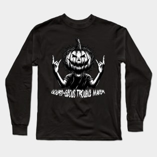 Pumpkin Headed Rascal Guy Long Sleeve T-Shirt